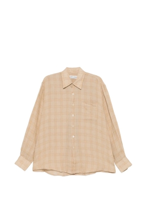 OUR LEGACY check-pocket shirt - Neutrals