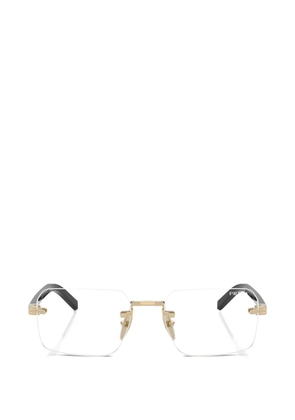 Prada Eyewear rimless-frame glasses - Gold