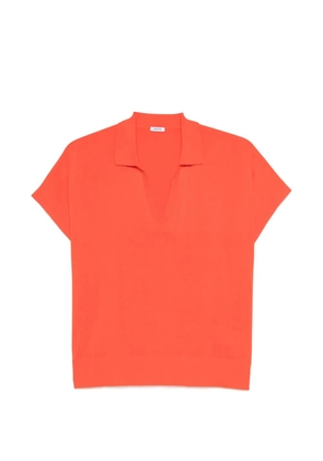 ASPESI V-neck short-sleeve top - Orange