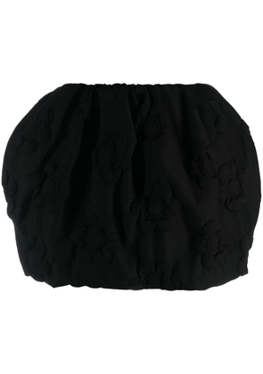 Max Mara ruched puffball skirt - Black