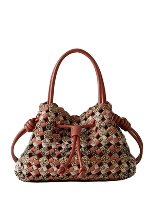 Borbonese mini Nest tote bag - Neutrals