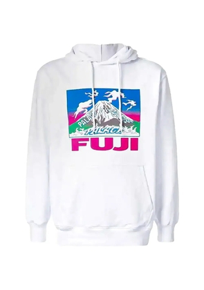 Palace graphic-print hoodie - White