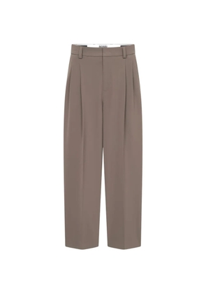 ROSSI Noa pleated trousers - Brown