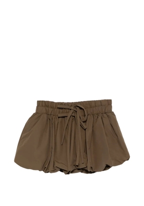 Monse ruched bubble skirt - Brown