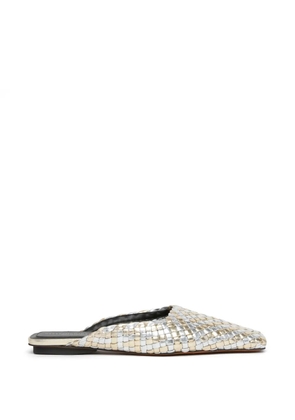 Stella McCartney woven sandals - Gold