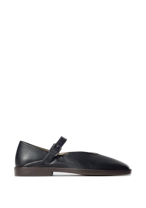 LEMAIRE buckle strap ballerinas - Black
