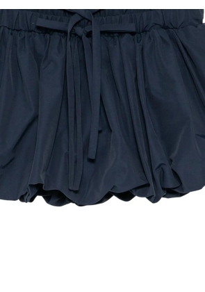 Monse ruched bubble mini skirt - Blue