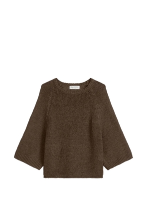 Marc O'Polo bell-sleeve sweater - Brown