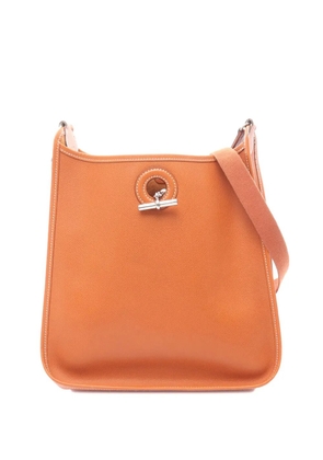 Hermès Pre-Owned 2005 Epsom Vespa PM crossbody bag - Brown