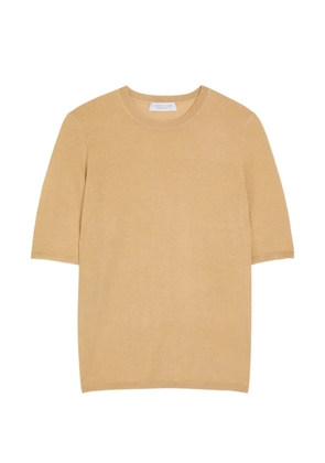 Gabriela Hearst short-sleeve crewneck T-shirt - Neutrals