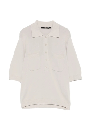 Seventy chest-pocket polo shirt - Neutrals