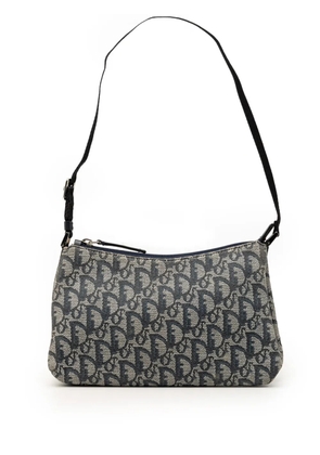 Christian Dior Pre-Owned 2004 Diorissimo Trotter Canvas shoulder bag - Blue