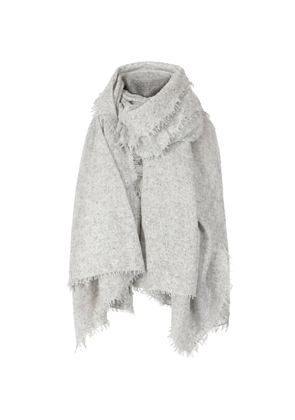 Himalaya Clothing frayed scarf - Grey