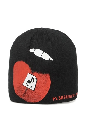 Pleasures Piracy Skully beanie hat - Black