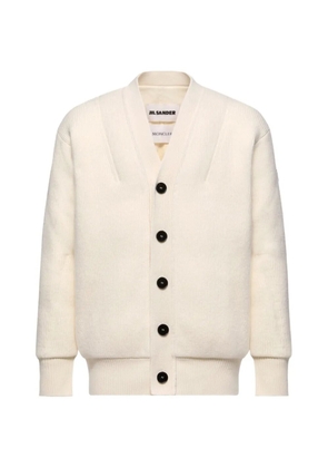 Moncler x Jil Sander button-fastening cardigan - Neutrals