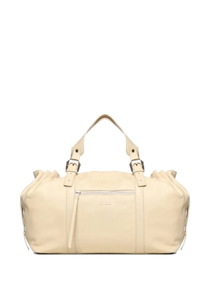 BIASIA buckled tote bag - Neutrals
