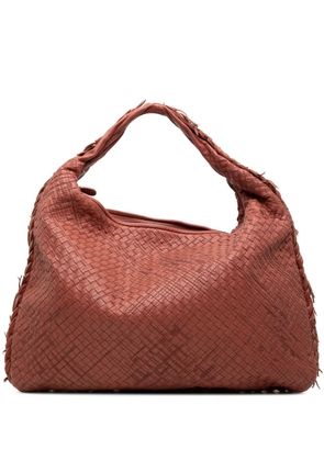 Bottega Veneta Pre-Owned 2012-2025 Large Nappa Intrecciato Veneta hobo bag - Red