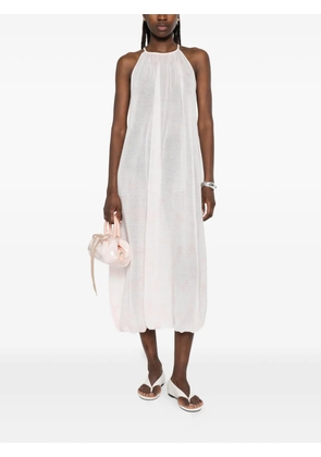 CFCL plissé sleeveless midi dress - Pink