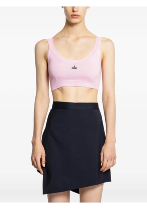 Vivienne Westwood Bea embroidered tank top - Pink