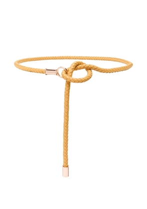 Gabriela Hearst braided leather belt - Neutrals