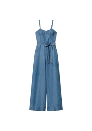 TWINSET wide-leg belted jumpsuit - Blue