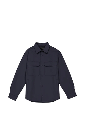 Emporio Armani flap-pocket jacket - Blue