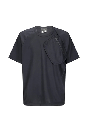Comme des Garçons Homme Plus zipped-pocket T-shirt - Black