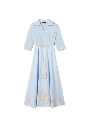 TWINSET striped dress - Blue