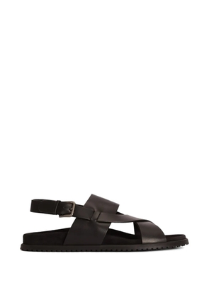 Dolce & Gabbana DG casual calfskin sandals - Black