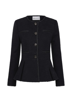 Rebecca Vallance London button-up peplum jacket - Blue