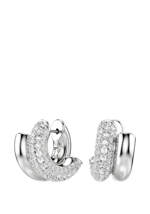 Swarovski Dextera hoop earrings - Silver