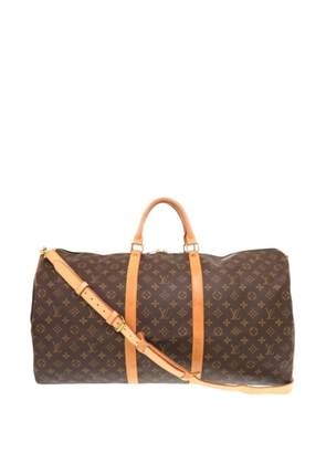Louis Vuitton Pre-Owned 1995 Monogram Keepall Bandouliere 60 travel bag - Brown