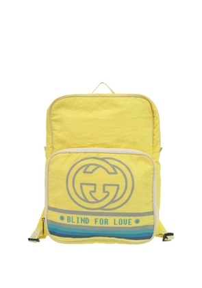 Gucci Pre-Owned 2000-2015 Nylon Blind for Love backpack - Blue