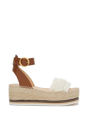 Odissì Lily mid-wedge espadrilles - Brown