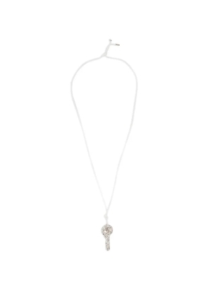 MM6 Maison Margiela foil key necklace - Silver
