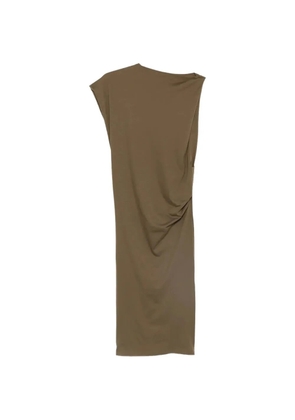 Jacquemus La Robe draped midi dress - Green