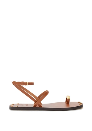 Odissì Fara leather sandals - Brown