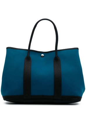 Hermès Pre-Owned 2013 Toile and Negonda Garden Party 36 tote bag - Blue