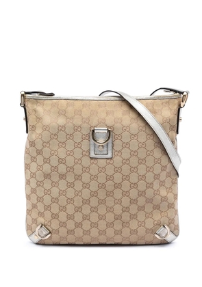 Gucci Pre-Owned 2016-2025 GG Canvas Abbey D Ring crossbody bag - Neutrals