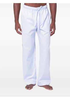 TEKLA cotton pajama trousers - Blue