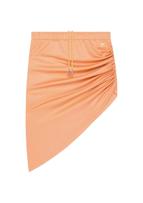 Courrèges twisted skirt - Orange