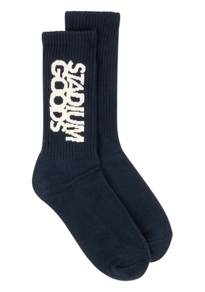 STADIUM GOODS® logo crew socks - Blue