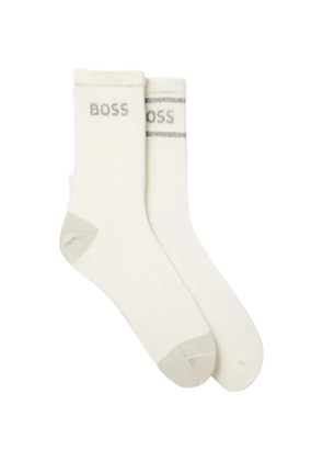 BOSS ribbed socks (set of two) - White