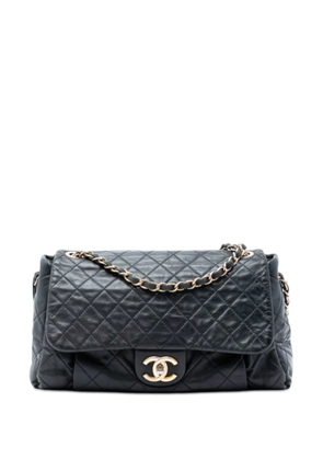 CHANEL Pre-Owned 2012-2013 Large Aged Calfskin Chic Quilt Flap shoulder bag - Black