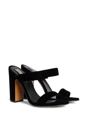 Alberta Ferretti block-heel strap sandals - Black