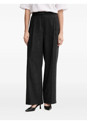 Barbour pinstripe-pattern trousers - Grey