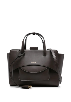 HIDESINS small leather tote bag - Brown