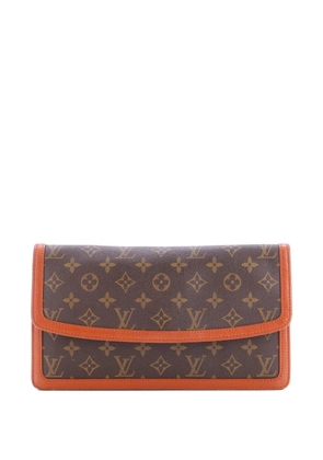 Louis Vuitton Pre-Owned Dame Pochette Monogram Canvas GM clutch bag - Brown