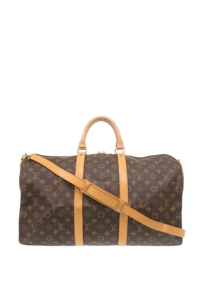 Louis Vuitton Pre-Owned 1997 Monogram Keepall Bandouliere 50 travel bag - Brown