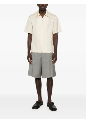 Jil Sander zip shirt - Neutrals